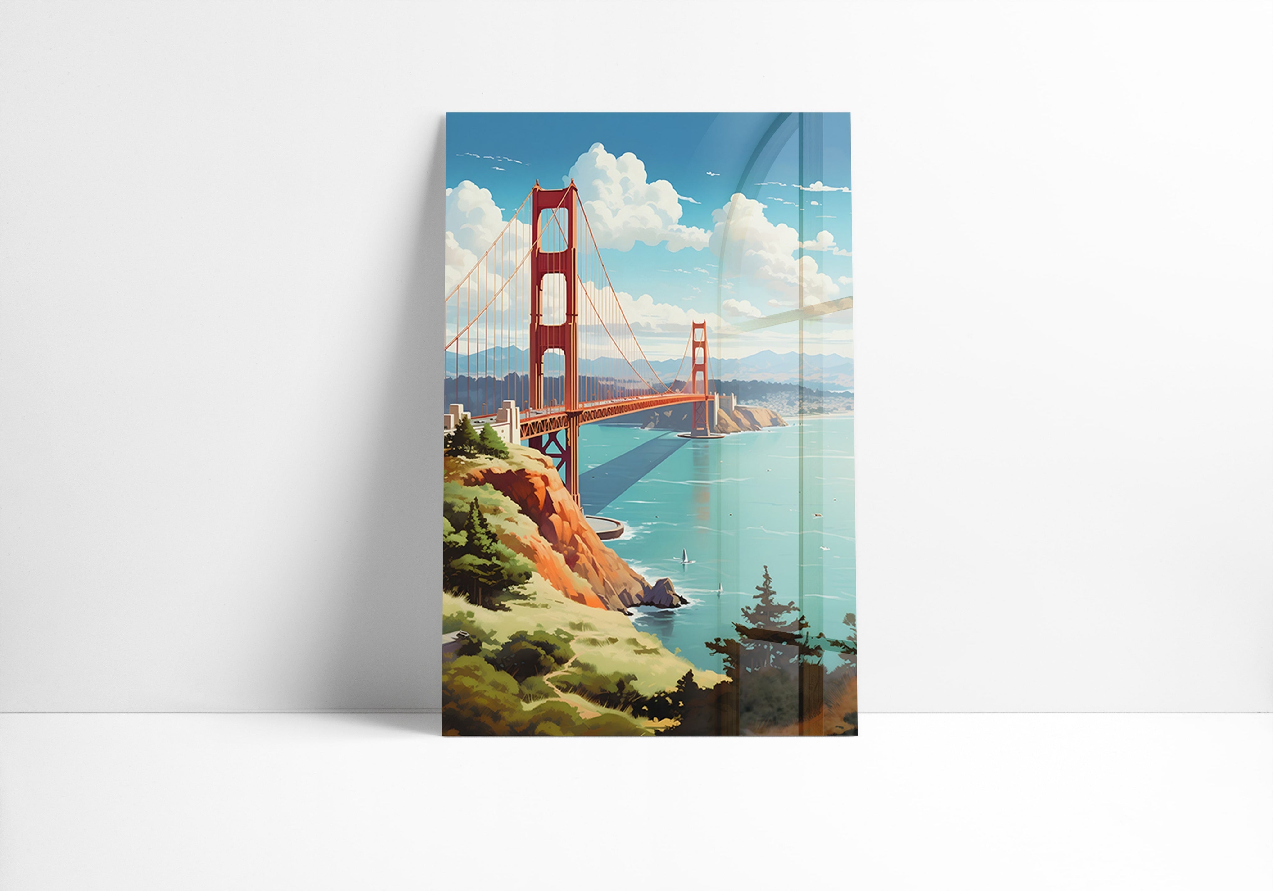 Travel Posters - ArtDesigna Glass Printing Wall Art