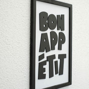BON APPÉTIT – Wooden Letter Wall Art