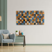 Smoked Colored | Premium Wood Handmade Wall Sculpture - Artdesigna