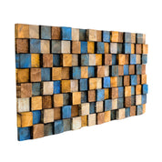 Smoked Colored | Premium Wood Handmade Wall Sculpture - Artdesigna