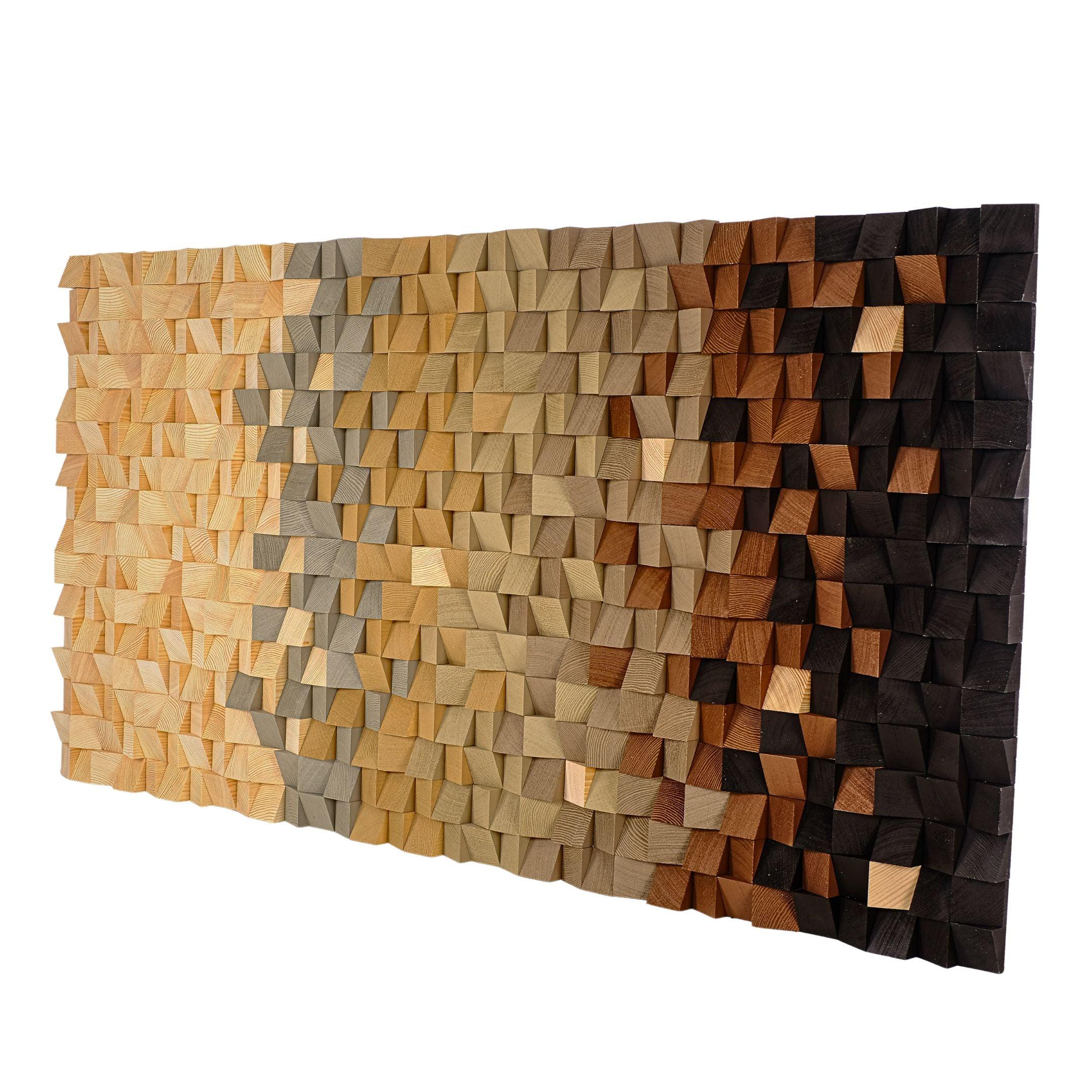 Italian Tiramisu | Premium Wood Handmade Wall Sculpture - Artdesigna