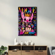 Vogue Galaxy by Mr. Pablo Costa | Glass Wall Art