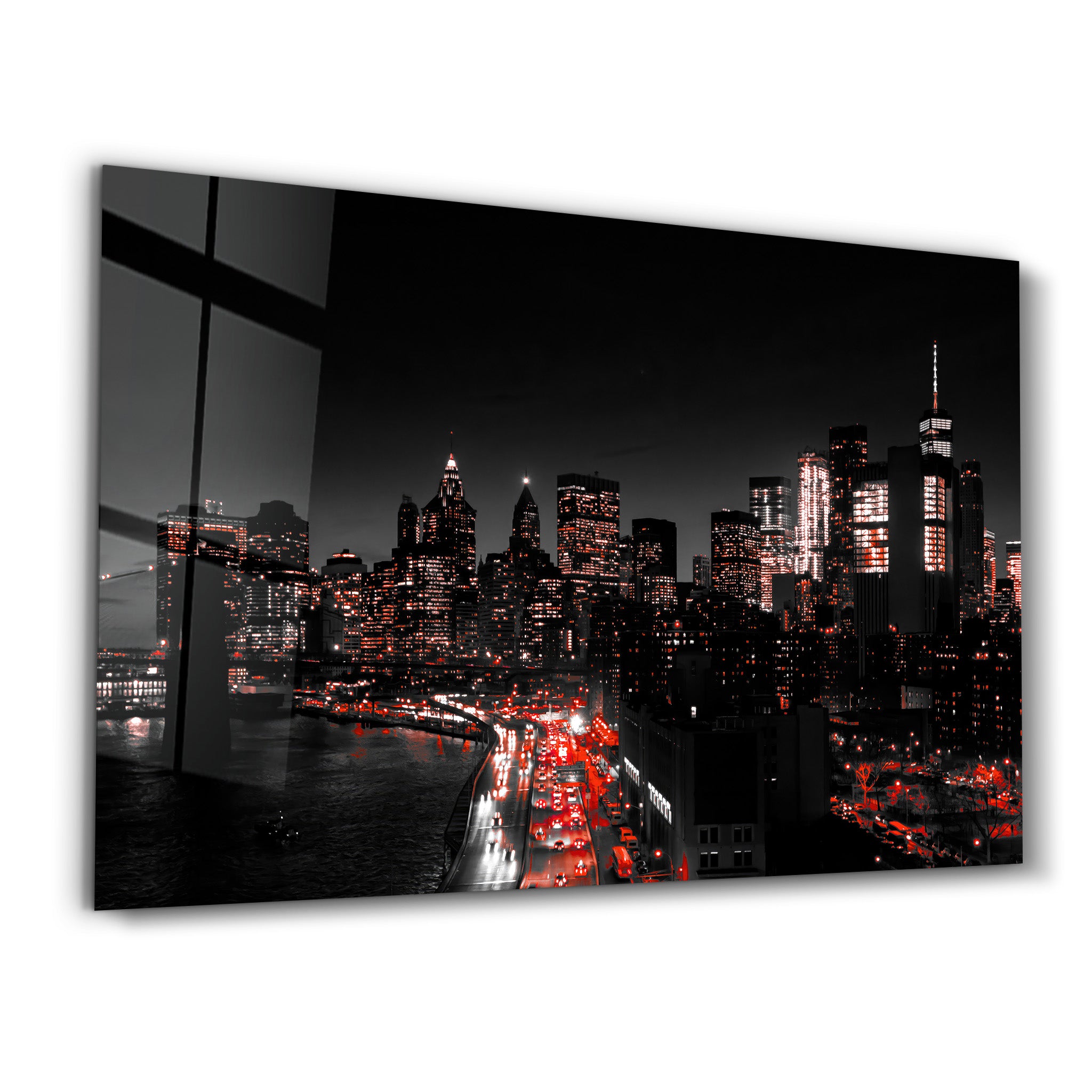 Gotham City | Glass Wall Art