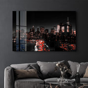 Gotham City | Glass Wall Art