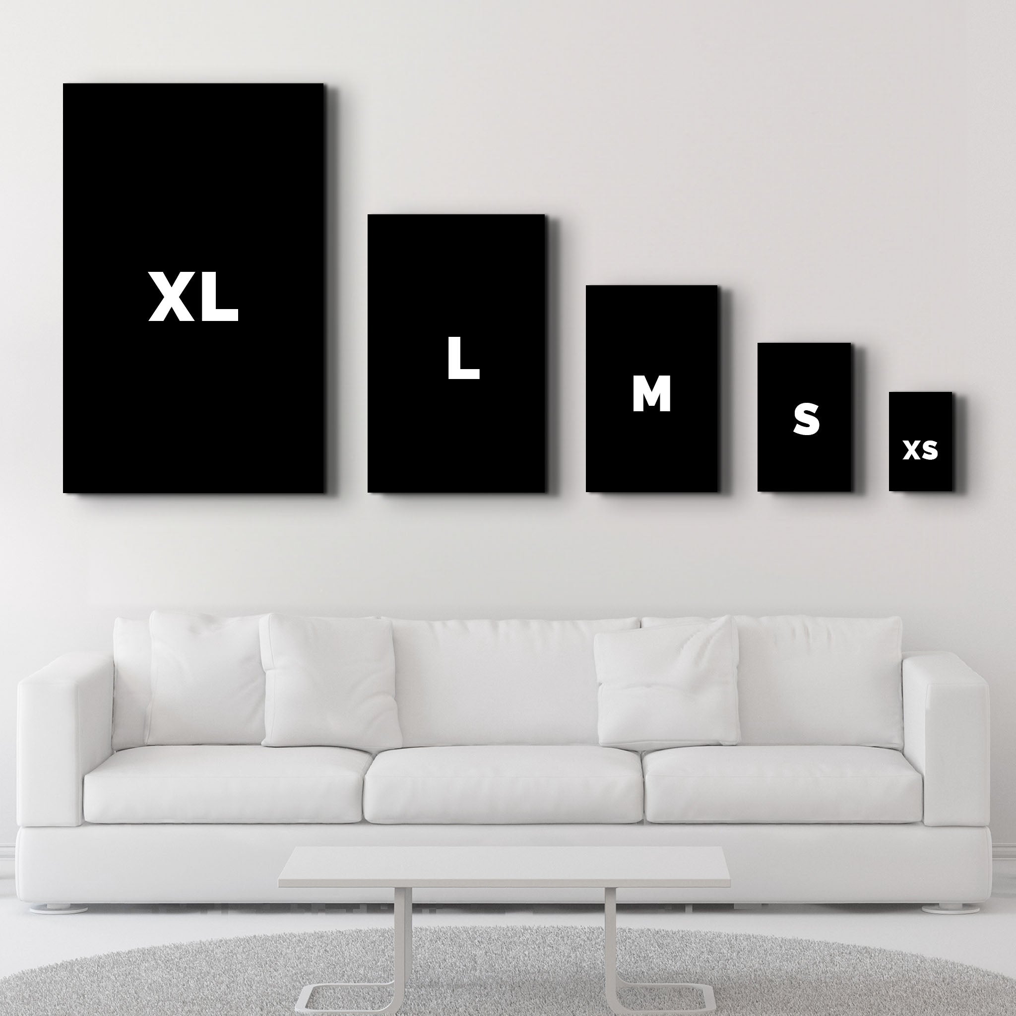 Custom Prints - Vertical Shape Glass Wall Art