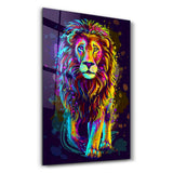 The King | Glass Wall Art