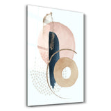 Pastel Tones Abstract 2 | Glass Wall Art