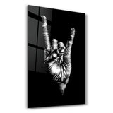 Forever Rock N Roll | Glass Wall Art