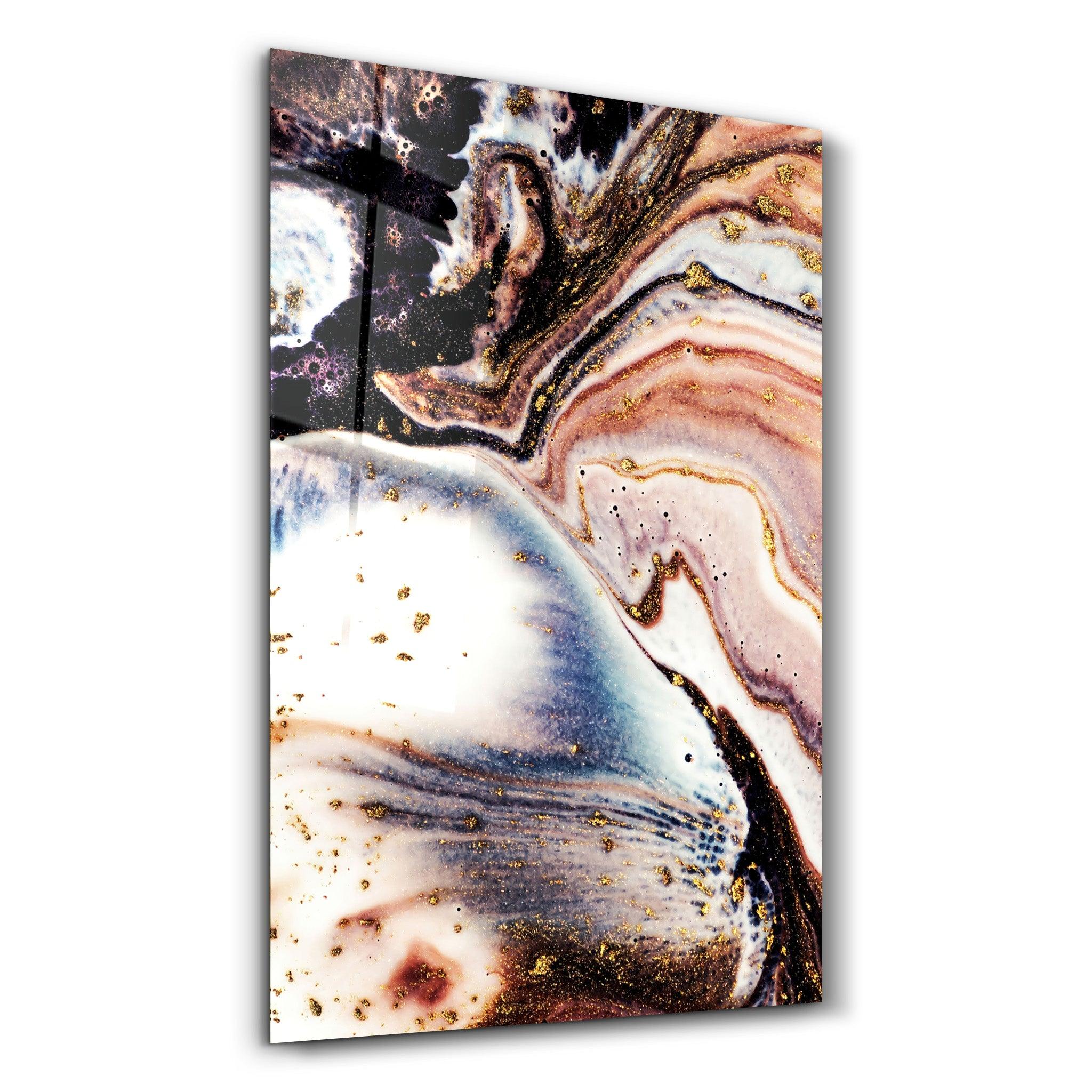 Marble Pattern | Glass Wall Art - Artdesigna