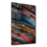 Colorful Layes Of Marble | Glass Wall Art