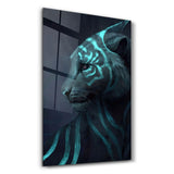 Phantom of the Jungle | Glass Wall Art