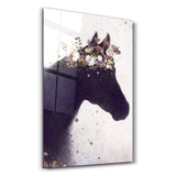 Horse | Glass Wall Art