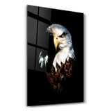 Eagle | Glass Wall Art