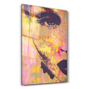 Mysterious Woman | Glass Wall Art - Artdesigna