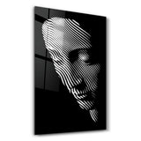 Faces v3 | Glass Wall Art