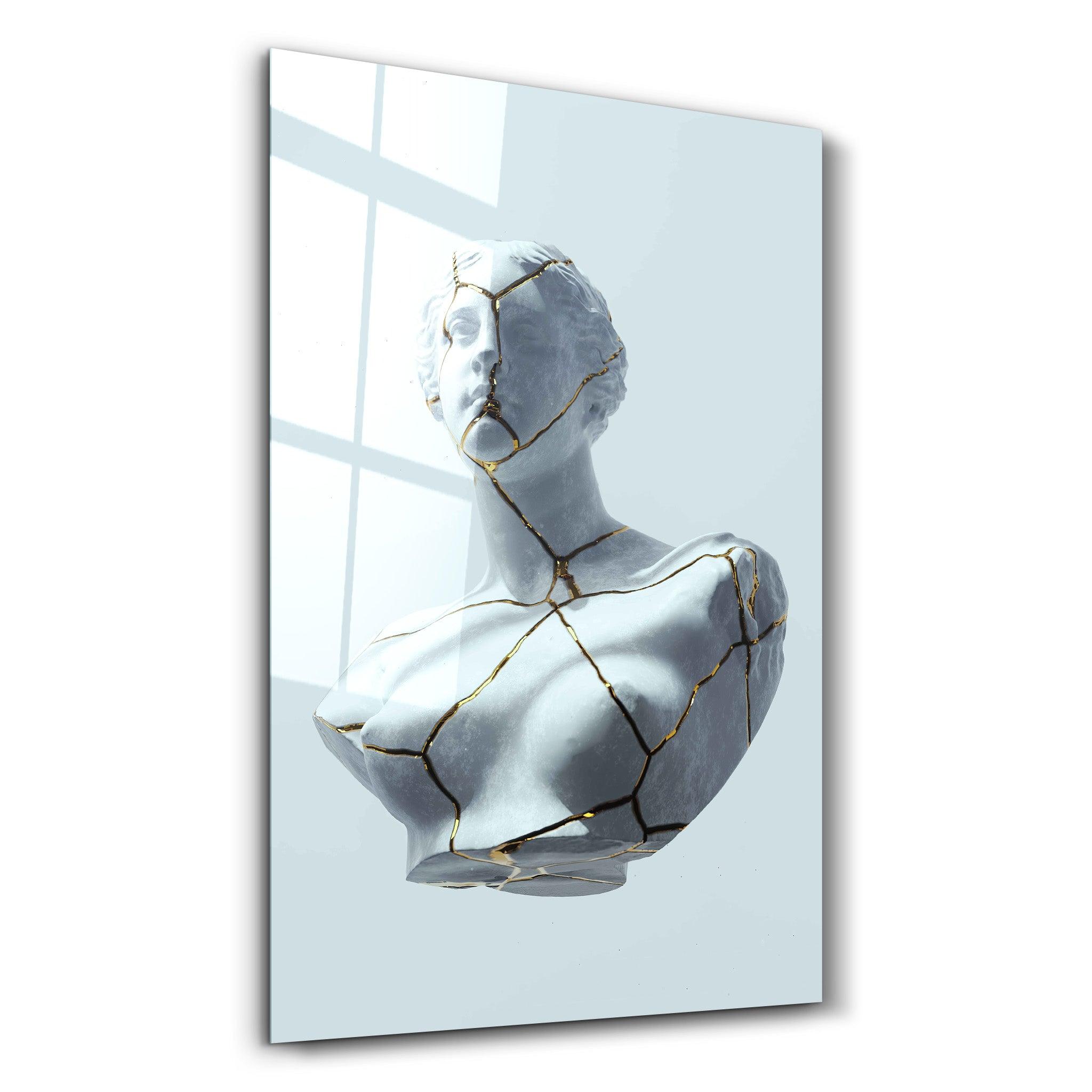 Statue | Designer's Collection Glass Wall Art - Artdesigna