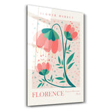 Flower Market No:4 Florence | Gallery Print Collection Glass Wall Art