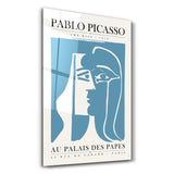 Pablo Picasso The Kiss 1970 | Glass Wall Art