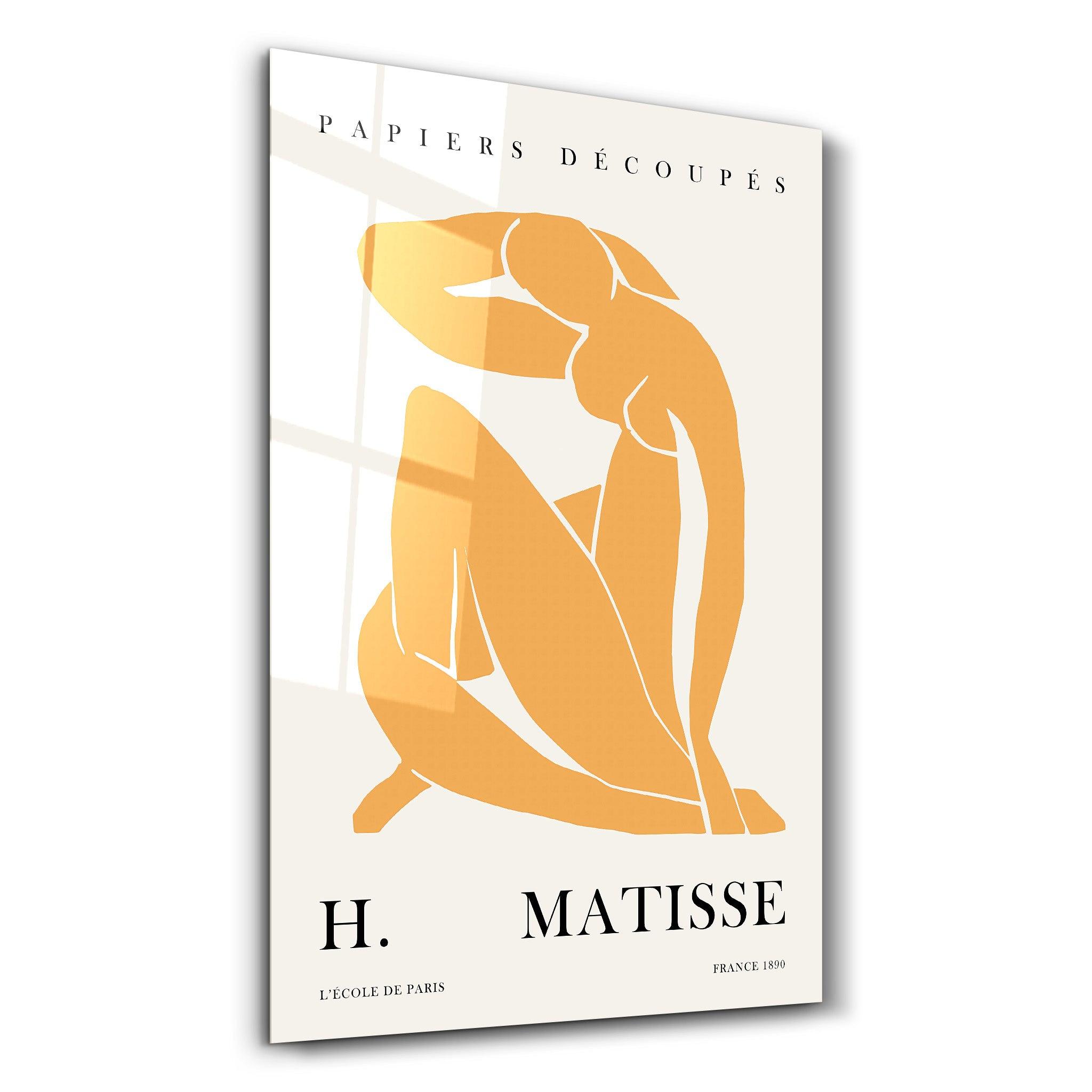 H. Matisse 1890 Sculpture | Gallery Print Glass Wall Art - Artdesigna