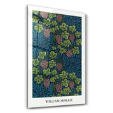 William Morris - Grapes | Gallery Print Collection Glass Wall Art
