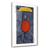 Paul Klee - With Umbrella | Gallery Print Collection Glass Wall Art