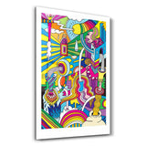 Cartoon Factory | Designer's Collection Glass Wall Art