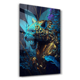 Blue Side | Secret World Collection Glass Wall Art
