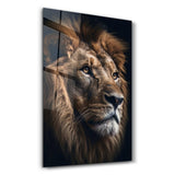 The King | Designers Collection Glass Wall Art
