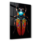 Mystic Bug | Designers Collection Glass Wall Art