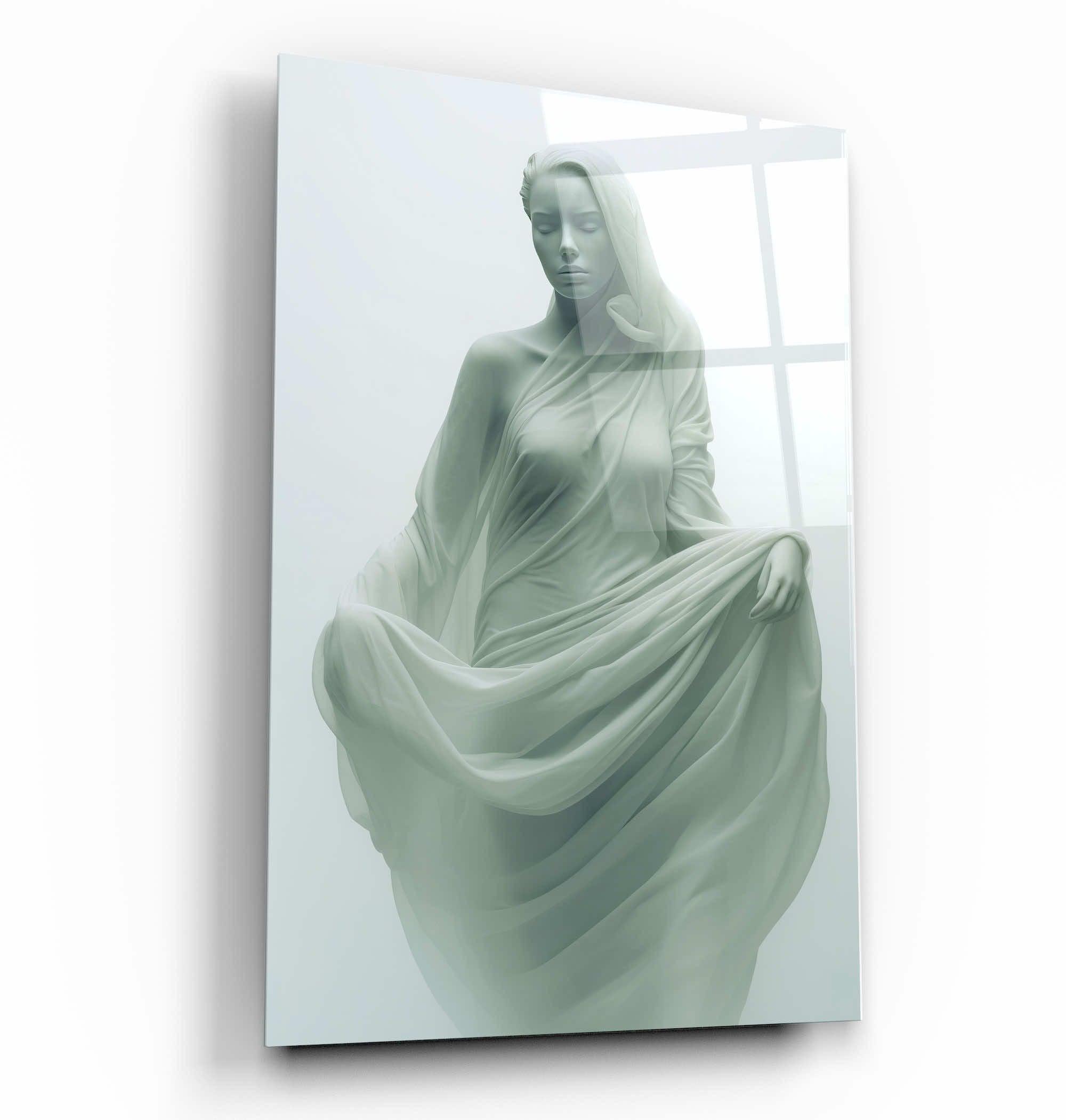 Angel | Designers Collection Glass Wall Art - Artdesigna