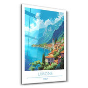 Limone Italy-Travel Posters | Glass Wall Art - Artdesigna