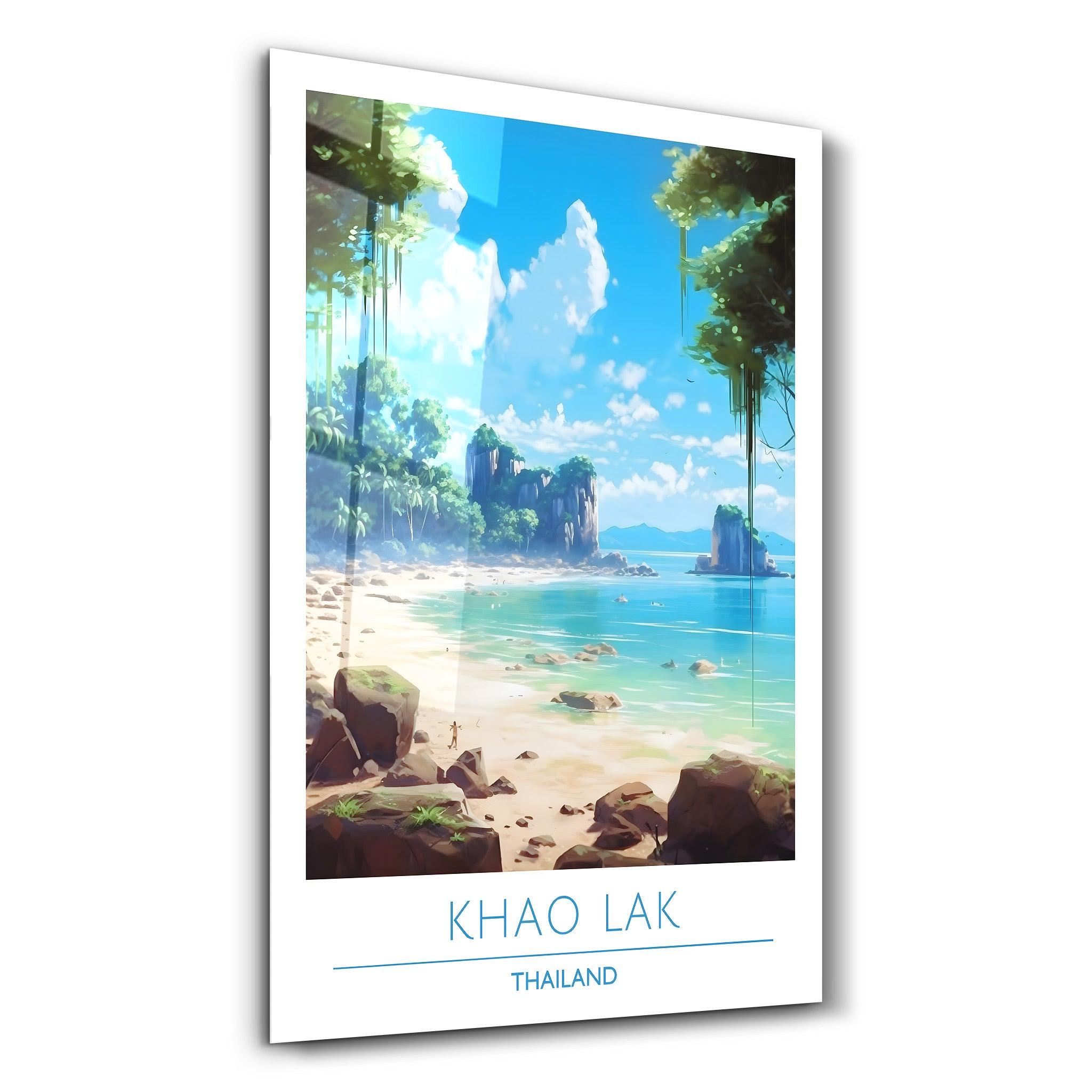 Khao Lak Thailand-Travel Posters | Glass Wall Art - Artdesigna