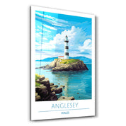 Anglesey Wales-Travel Posters | Glass Wall Art - Artdesigna