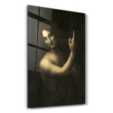 Leonardo da Vinci's Saint John the Baptist (1513-1516) | Glass Wall Art