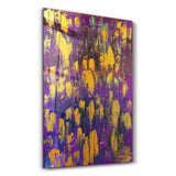 Purplish - Hand-drawn Image | Glass Wall Art