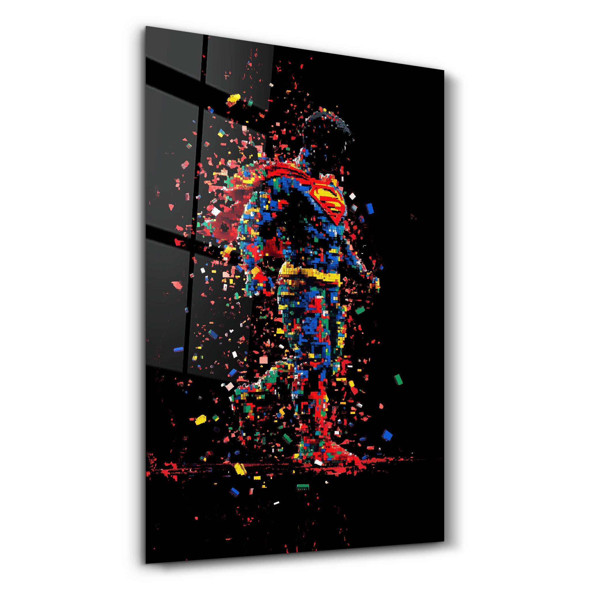 Pixel SPRMN | Designers Collection Glass Wall Art