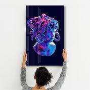 Medusa | Designers Collection Glass Wall Art - Artdesigna