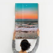 SunSet | Designer's Collection Glass Wall Art - Artdesigna