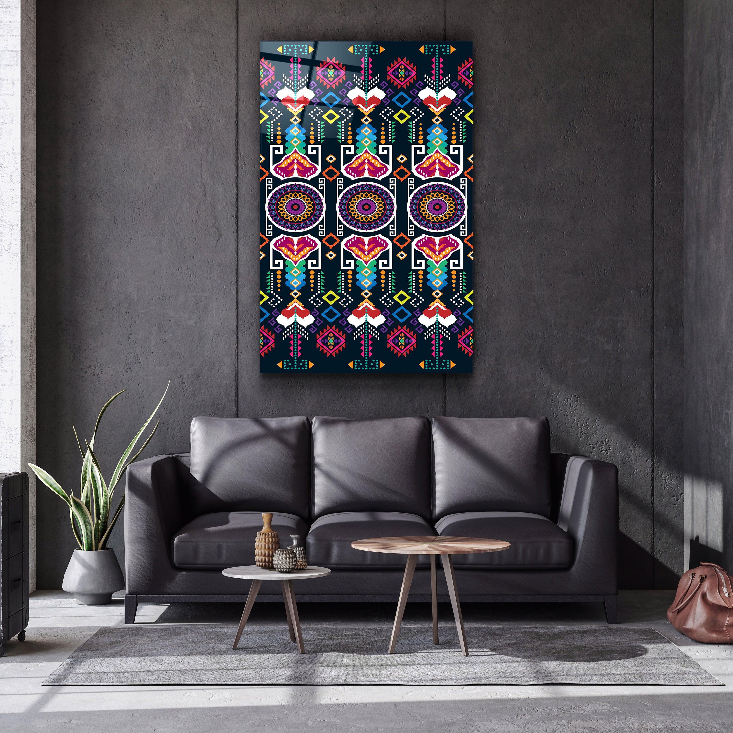 Carpet V4 | Designers Collection Glass Wall Art - Artdesigna