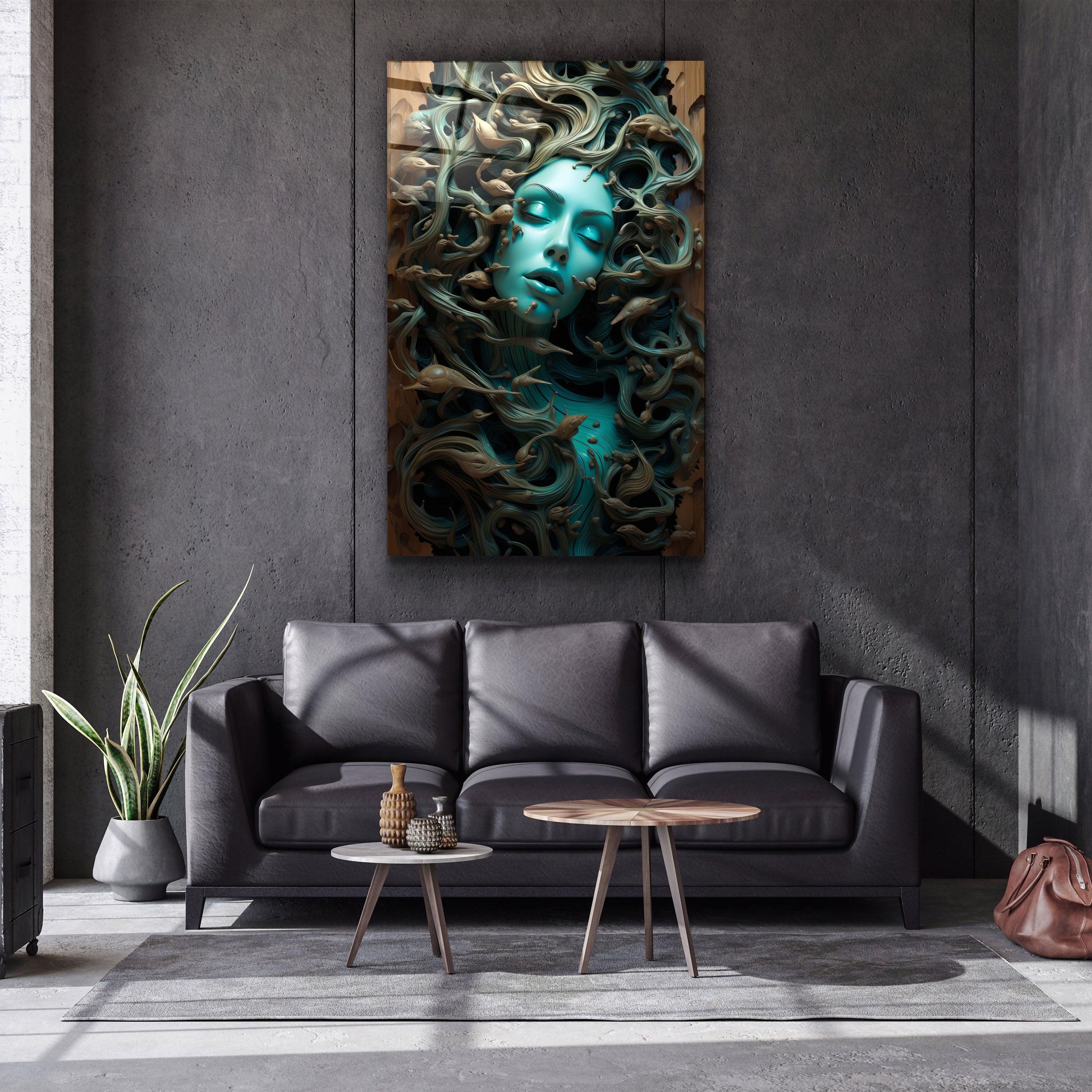 Another Life | Designers Collection Glass Wall Art - Artdesigna