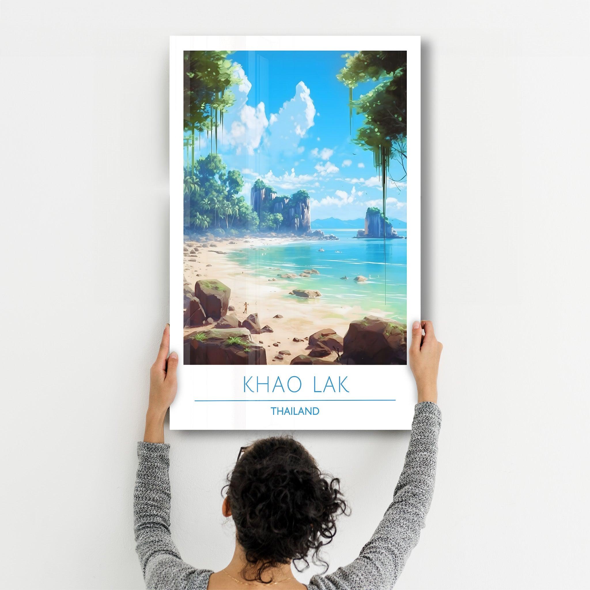 Khao Lak Thailand-Travel Posters | Glass Wall Art - Artdesigna