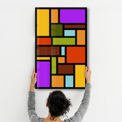 Rainbow | Designer's Collection Glass Wall Art - Artdesigna