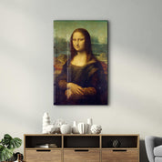 Mona Lisa | Glass Wall Art - Artdesigna