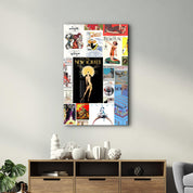 Retro Magazine Covers-9 - Glass Wall Art - Artdesigna