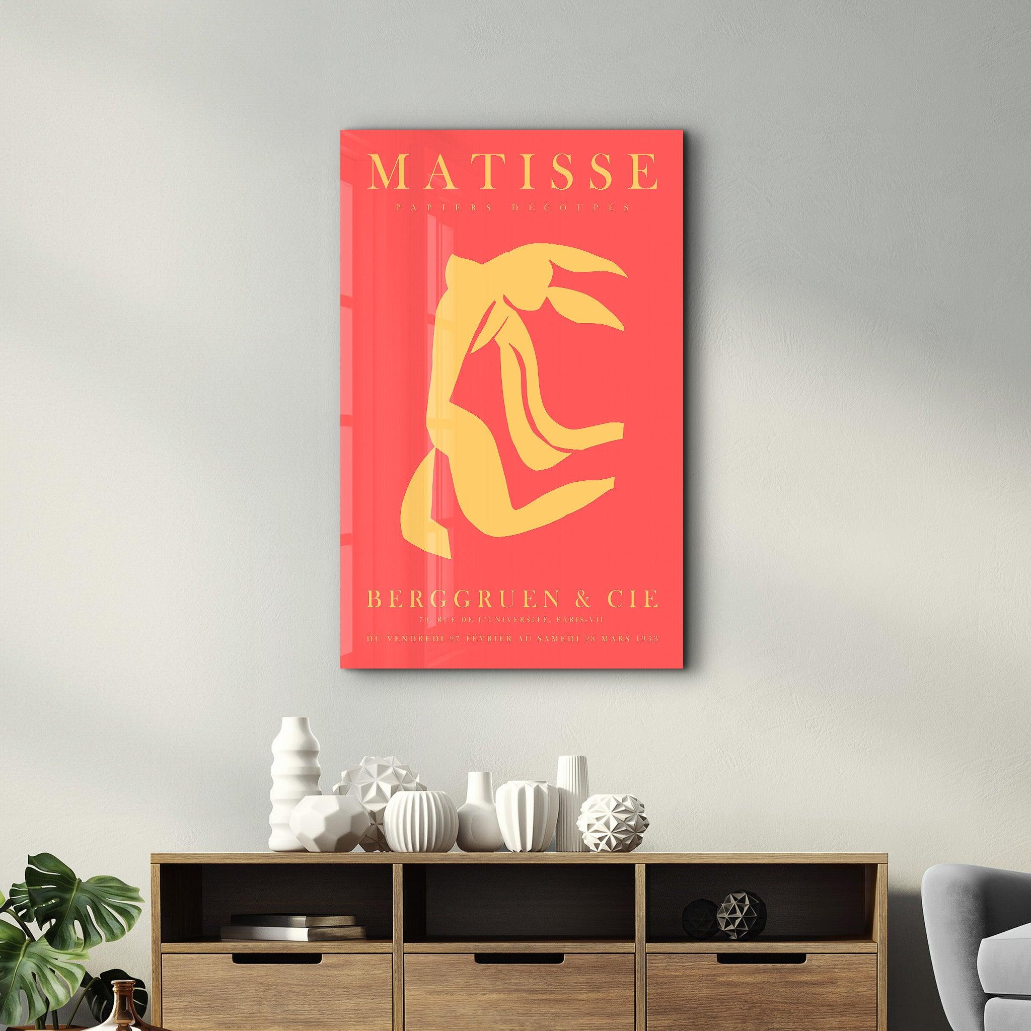 H. Matisse 1953 Sculpture | Gallery Print Glass Wall Art - Artdesigna