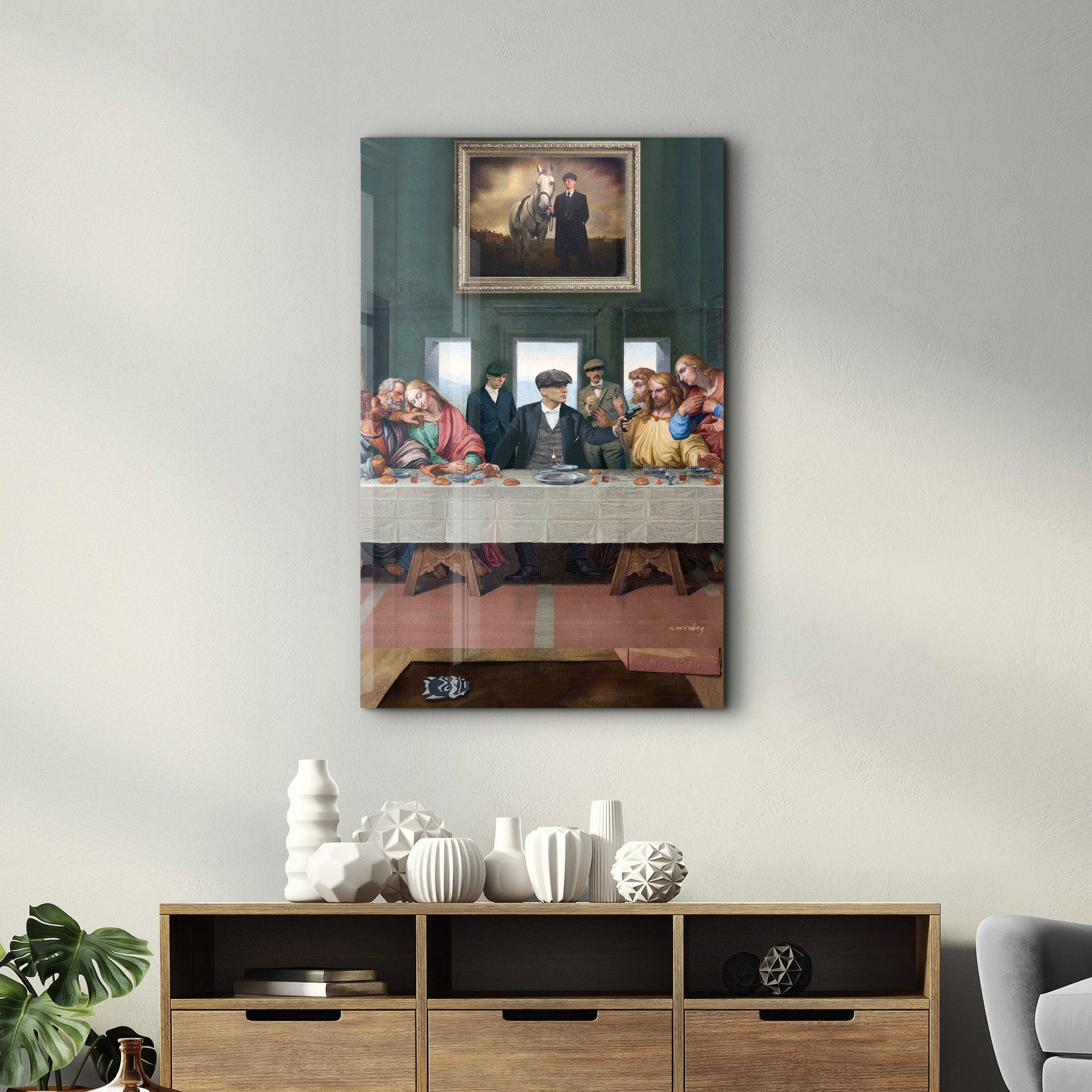 The Last Supper - Shelby | Designer's Collection Glass Wall Art - Artdesigna