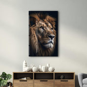 The King | Designers Collection Glass Wall Art - Artdesigna