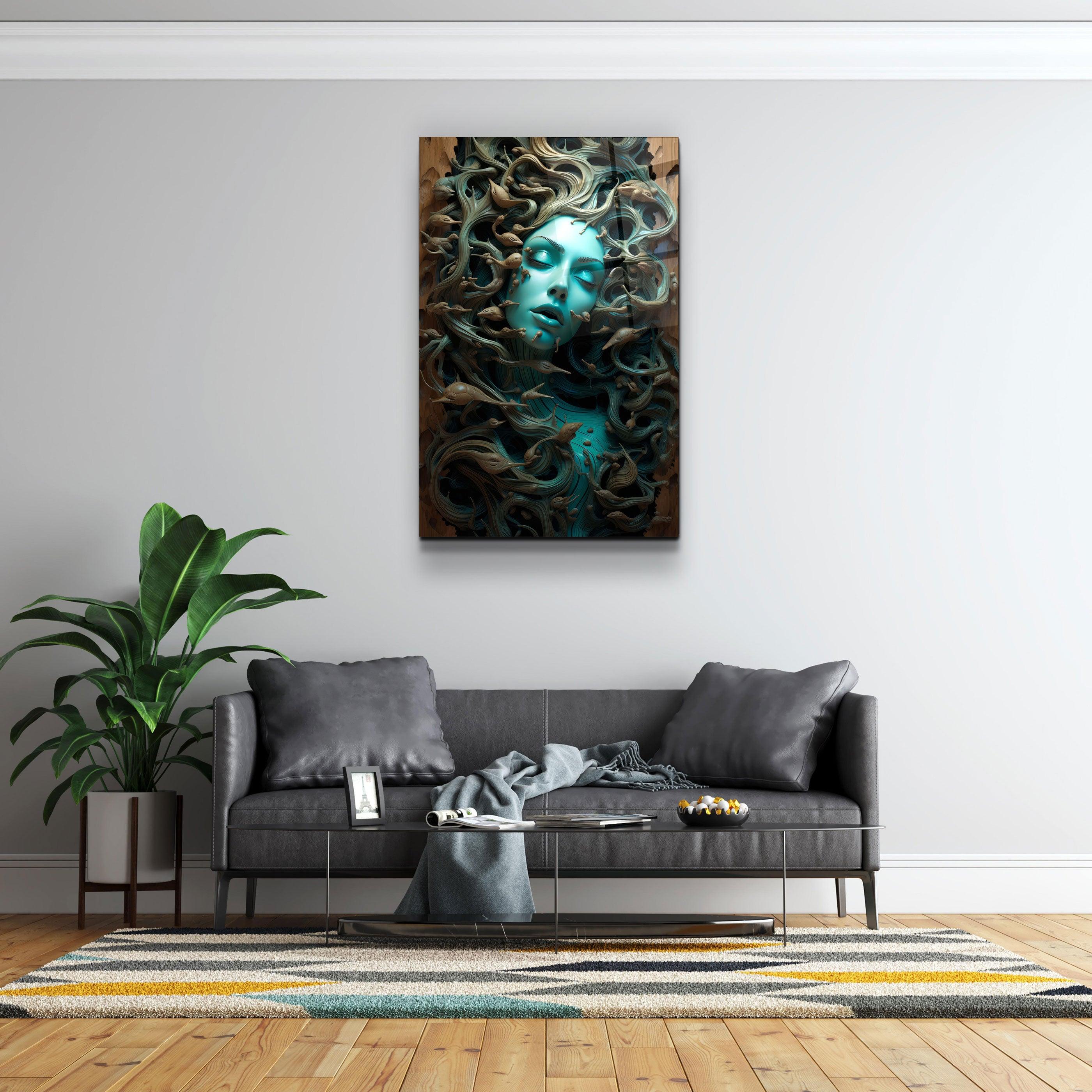 Another Life | Designers Collection Glass Wall Art - Artdesigna