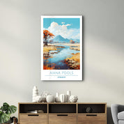 Mana Pools Zimbabwe-Travel Posters | Glass Wall Art - Artdesigna