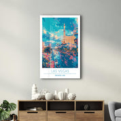 Las Vegas-Nevada USA-Travel Posters | Glass Wall Art - Artdesigna